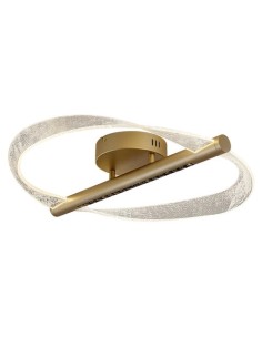 Rabalux Olyssia, плафон 24W, 3000K, D52cm, златисто - 71464 - Цена | LEDs4economy