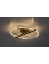 Rabalux Olyssia, плафон 24W, 3000K, D52cm, златисто - 71464 - 3