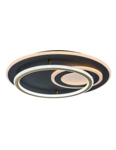 Rabalux Brantiel, плафон 60W, D50cm, черно/златисто - 71466 - Цена | LEDs4economy