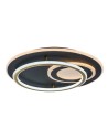 Rabalux Brantiel, плафон 60W, D50cm, черно/златисто - 71466