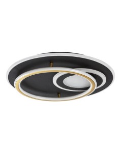 Rabalux Brantiel, плафон 60W, D50cm, черно/златисто - 71466 - Цена | LEDs4economy 2