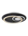 Rabalux Brantiel, плафон 60W, D50cm, черно/златисто - 71466 - 2