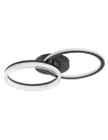 Rabalux Seraphiel, плафон 38W, 3000-6500K, L60cm, черно - 71479 - 2