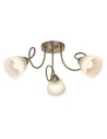 Rabalux Palomina, плафон E27 3x60W, 52, 5x52, 5, бронз - 71481