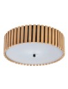 Rabalux Noxelle, плафон E27 3x25W, D42cm, дъб+бяло - 71420 - 2