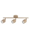 Rabalux Lianet, плафон GU10 3x15W, L45cm, сиво-бежаво - 73100 - 2