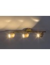 Rabalux Lianet, плафон GU10 3x15W, L45cm, сиво-бежаво - 73100 - 4
