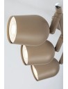Rabalux Lianet, плафон GU10 3x15W, L45cm, сиво-бежаво - 73100 - 5