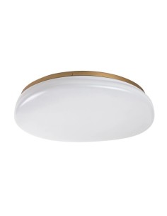 Rabalux Caliope, плафон за баня, златен метален, 24W, 1700lm, 4000K, 41x39.5см, В10см, IP44, Клас G - 75053 - Цена | LEDs4econom 2