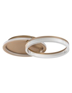 Rabalux Rivona, плафон 22W, 3000-6500K, L53, 5cm, златисто - 71472 - Цена | LEDs4economy 2