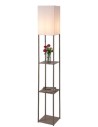 Rabalux Bronn, лампионE27 1x40W, H150, сиво-бежаво, квадратна основа - 74192 - 3
