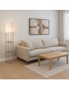 Rabalux Bronn, лампионE27 1x40W, H150, сиво-бежаво, квадратна основа - 74192 - 7