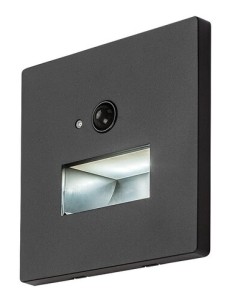 Rabalux Lunca, стълбищна лампа 1W, 3000, 4500, 6500K, черно, сензор - 77197 - Цена | LEDs4economy