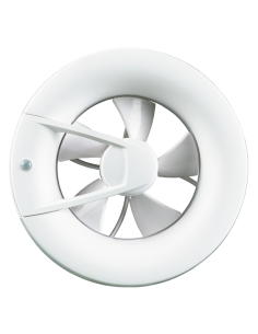 Blauberg O2 Интелигентен вентилатор Ø100/125 мм, бял, 140 м³/ч, 0.4W, 9dB - Цена | LEDs4economy