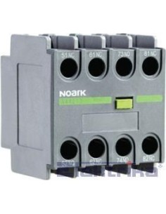 NOARK AX4104 Спомагателен контактен блок (преден) за Ex9CS, 4 NC - 101435 - Цена | LEDs4economy