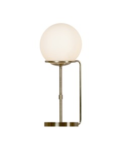 Searchlight® I Настолна лампа Sphere - Античен месинг и опалово стъкло I 1 x E27 - EU8092AB - Цена | LEDs4economy