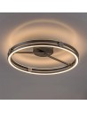 Rabalux 71277 Trixo, плафон, 60W, 3000-6500K, D50cm, сиво - 3