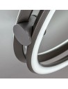 Rabalux 71277 Trixo, плафон, 60W, 3000-6500K, D50cm, сиво - 8