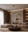 Rabalux 72277 Trixo, пендел, 60W, 3000-6500K, D60cm, сиво - 9