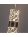 Rabalux 72186 Onixo, пендел, 8W, 3000K, H240cm, гънметал - 4