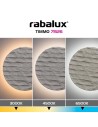 Rabalux 71526 Timmo, аплик, 12W, 3000, 4500, 6500K, D20, сивобежово - 7