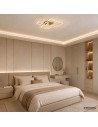 Rabalux 71488 Ottavia, плафон, 40W, 3000K, 50x50cm, златисто - 6