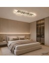 Rabalux 71500 Fatma, плафон, 40W, 3000-6500K, L100cm, сивобежово - 9