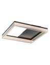 Rabalux 71513 Ilaris, плафон, 18W, 3000-6500K, 33x33cm, черно