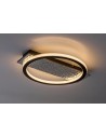 Rabalux 71496 Lunava, плафон, 18W, 3000-6500K, L40cm, черно/хром - 3