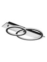 Rabalux 71497 Lunava, плафон, 24W, 3000-6500K, L58cm, черно/хром - 2