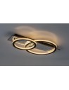 Rabalux 71497 Lunava, плафон, 24W, 3000-6500K, L58cm, черно/хром - 3