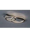 Rabalux 71497 Lunava, плафон, 24W, 3000-6500K, L58cm, черно/хром - 4