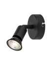 Rabalux 73145 Norton, аплик, GU10 1x25W, H9, 5cm, черно