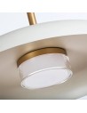 Rabalux 72044 Odete, пендел, 18W, 3000K, D36cm, костно бяло - 4