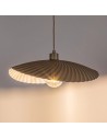 Rabalux 72057 Bridget, пендел, E27 1x40W, D47cm, сивобежово - 3