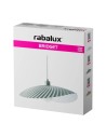 Rabalux 72057 Bridget, пендел, E27 1x40W, D47cm, сивобежово - 7