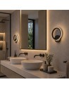 Rabalux 75090 Laven, аплик, 8W, 4000K, H24cm, гънметал, IP44 - 6