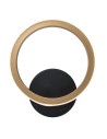 Rabalux 75091 Laven, аплик, 8W, 4000K, H24cm, черно/златисто, IP44 - 3