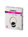 Rabalux 75091 Laven, аплик, 8W, 4000K, H24cm, черно/златисто, IP44 - 7