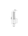 Rabalux 75106 Calyn, аплик, 6W, 4000K, H29cm, златисто, IP44 - 8