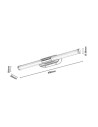 Rabalux 75096 Tenebra, аплик, 6W, 4000K, L40cm, черно, IP44 - 9