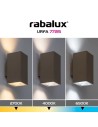 Rabalux 77215 Urfa, аплик, 18W, 2700, 4000, 6500K, H16cm, IP65 - 9