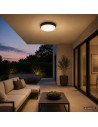 Rabalux 77223 Hort2, аплик, 14W, 4000K, D19cm, IP54, черно - 6