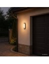 Rabalux 77231 Hort2, аплик, 15W, 4000K, черно, IP65, със сензор - 6