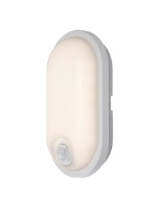 Rabalux 77232 Hort2, аплик, 15W, 4000K, бяло, IP65, със сензор