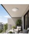 Rabalux 77236 Welro, плафон, E27 1x9W, D30cm, бяло, IP65 - 6