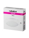Rabalux 77236 Welro, плафон, E27 1x9W, D30cm, бяло, IP65 - 7