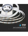 V-TAC LED Лента SMD2835 120 LEDs 24V IP20 4000K Двойно PCB 10м Ролка - 212623 - 4