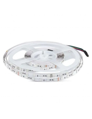 V-TAC LED Лента SMD5050 60 LEDs 24V RGB IP20 10м - 212592 | 