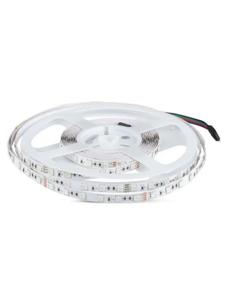 V-TAC LED Лента SMD5050 60 LEDs 24V RGB IP20 10м - 212592 | 